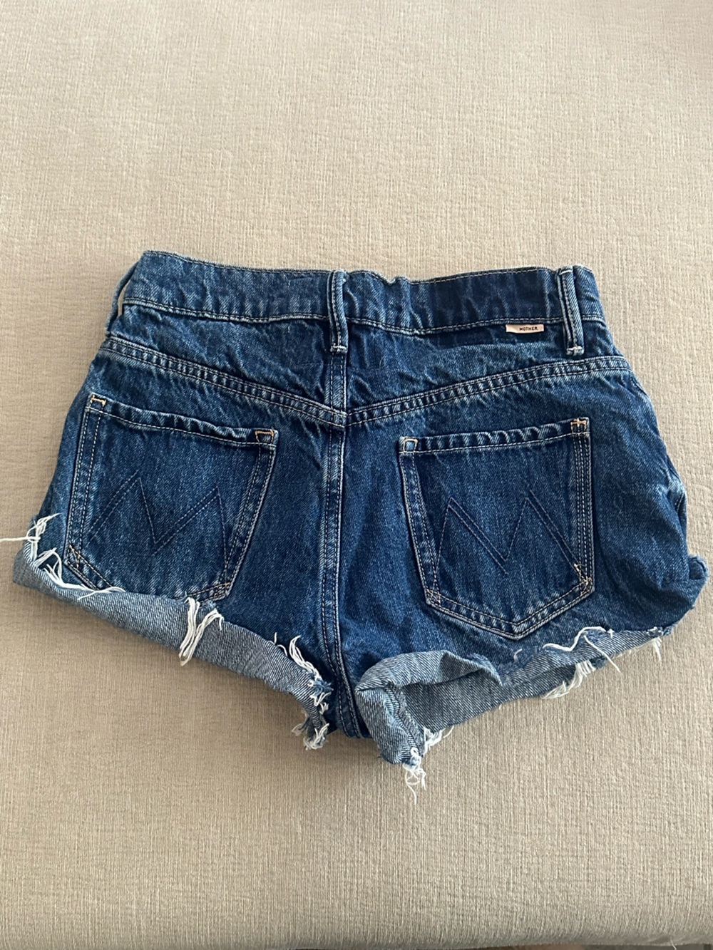 Mother denim shorts